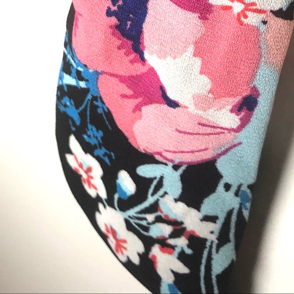 Black Floral Dress - Picture 10 of 11